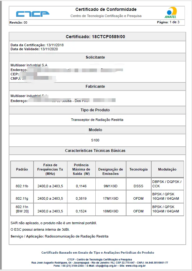 Brazilian ANATEL Certification Testing Laboratory(图1)