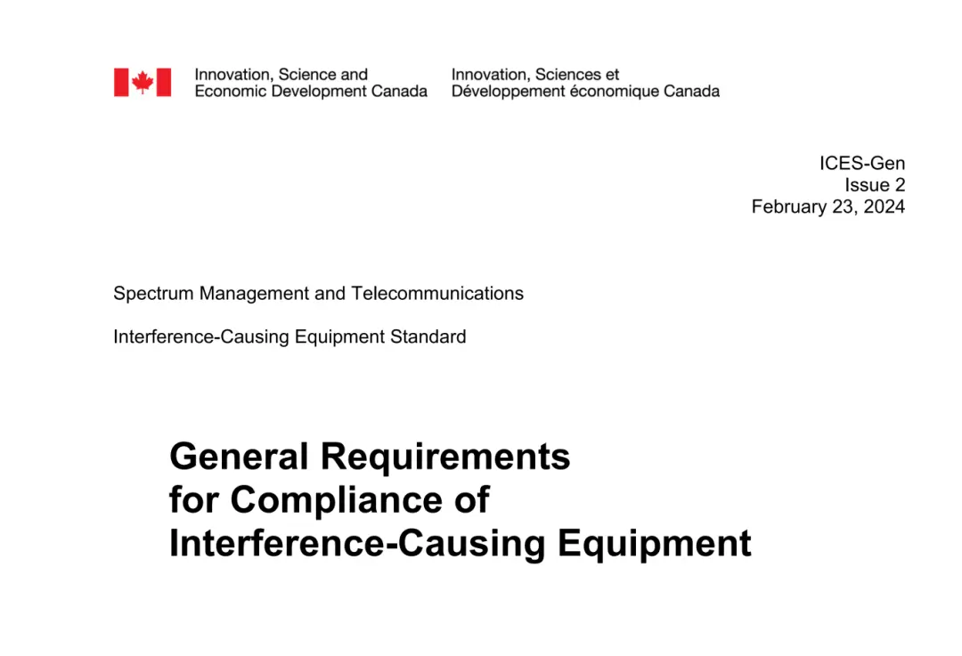 Canada IC SDoC Label New Requirements